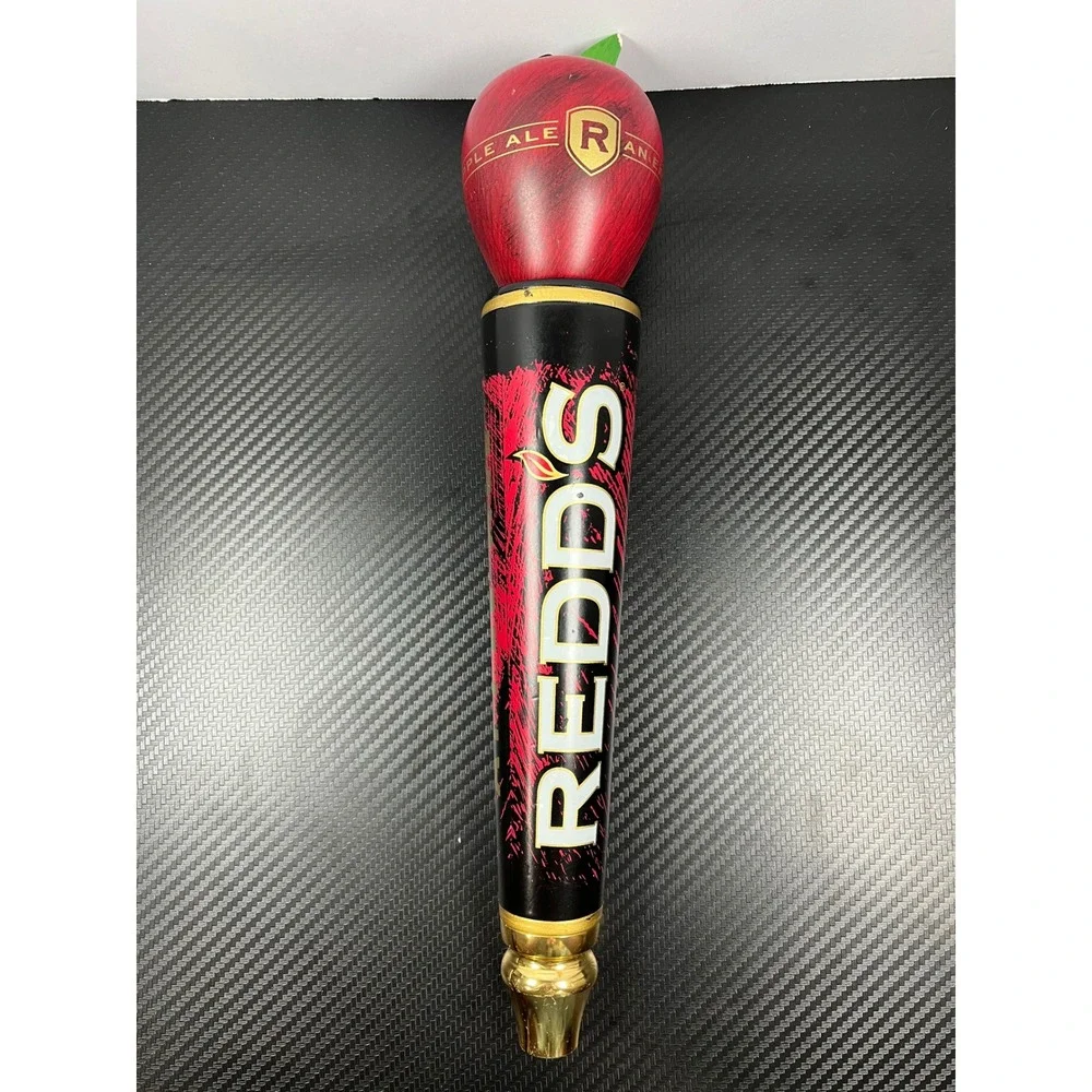 Redds Apple Ale Beer Tap Handle Red Apple Design Collectible‎ Bar Decor